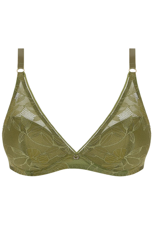 Antigel J07 Dentelle Rebelle Triangle Bra With Half Pad